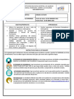 Guia Octavo Grado Matemática