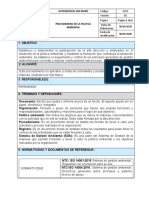 Formato Procedimiento Politica Ambiental Autoservicio San Maro