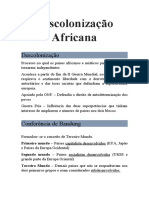 Descolonização Africana