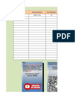 Subject Grade/Section # of Students: Scan Here Scan Here