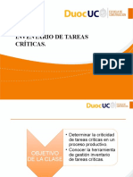 N4 INVENTARIO DE TAREAS CRiTICAS