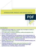 Chapter 4 - Product Service Design