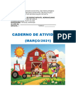 Caderno Atividades-Março