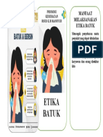 Lampiran 2 Leaflet Etika Batuk