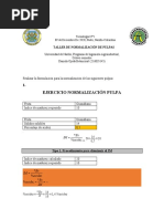 Normalización de Pulpas