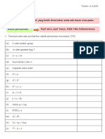 Matematik Tingkatan 4 KSSM Bab 3 Penaakulan Logik (3.1)