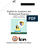 EAPP11 Q2 Mod3 Writing-A-Position-Paper Version3