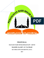 Proposal Maulid Nabi 2017 NEW