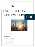 Case Study: Renew Power: Group 4