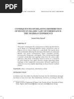 Consequences of Delaying Distribution of Estate in Islamic Law of Inheritance: The Nigerian Experience