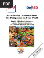 21 Century Literature From The Philippines and The World: Quarter 1 Module 2: Lesson 4