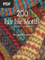 200 Fair Isle Motifs BLAD