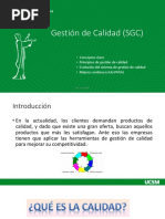 CONCEPTO DE CALIDAD y SISTEMA DE GESTION PDF