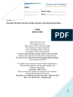 UGE 1 Practice Set Worksheet - 2author's Purpose