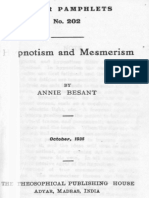 Besant Hypnotism and Mesmerism 1935