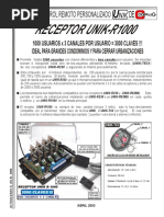 Instructivo UNIK-R1000