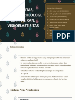 Ppt-Viskositas, Fluiditas, Rheologi, Sifat Aliran