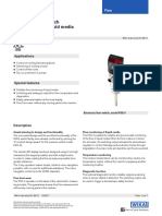 Electronic Flow Switch With Display, For Liquid Media Model FSD-3