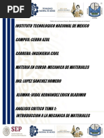 Mecanica de Materiales Actividades