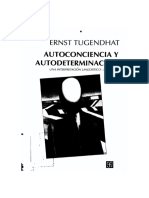 Autoconsciencia y Autodeterminacion - Tugendhat (OCR)