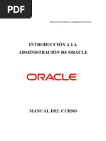 Oracle Introduccion