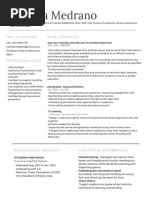 Traditional Accountant Resume