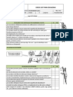 Gcl-Hse-Ft-144 Check List para Escaleras