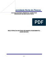 Estágio Curricular Anos Iniciais Educação Fisica