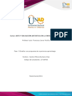 Fase 3 Propuesta de Experiencia Aprendizaje.