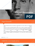 Miguel Hernandez Vida y Obra