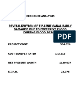 Revitalization of T.P.Link Canal Badly Damaged Due To Excessive Flood During Flood 2010"