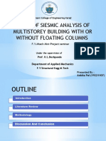 Study of Siesmic Analysis of Multistorey Building With or Without Floating Columns