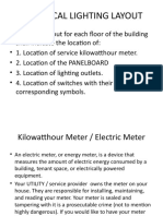 Electrical Lighting and Power Layout Part 1