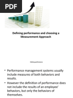 Chapter 4 ( - Performance - Management - & - Chosing - Measurement - Approach)