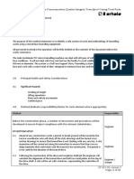 Micro Tunelling Method Statement