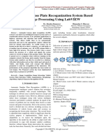 Automatic License Plate Recoganization System Based On Image Processing Using Labview