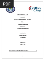 Assignment 03 Sadam Hussain Wave Propagtion and Antenna