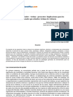 Psicologiapdf 41 El Triangulo Rescatador Victima Persecutor Implicaciones para Los Profesionales