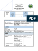 Kidapawan City Division Kidapawan City Daily Lesson Plan in Science Fourth Quarter Week 1, Day 1