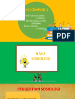 Kelompok 1 PPT (Ilmu Sosiologi)