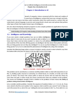 CoSc4142 AI CH 1 - Intro To AI (Given)