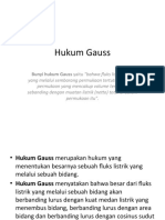 2.hukum Gauss