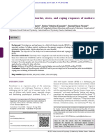 Early Onset Bipolar Disorder, Stress, and Coping Responses of Mothers: A Comparative Study