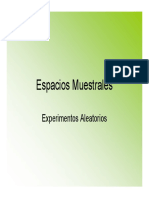 Espacios Muestrales Presentacion