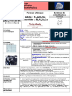 4 Fiche Feldspaths Plagioclases