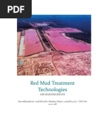 Red Mud Treatment Technologies