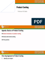 Basic Product Costing