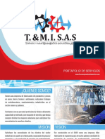 Portafolio Tornos y Mantenimientos Industriales Sas