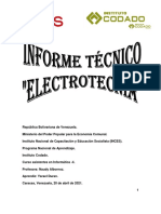 Circuitos Electricos (Informe Tecnico) .