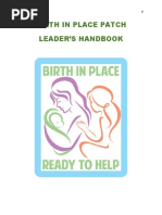 Birth in Place Patch Leader's Handbook